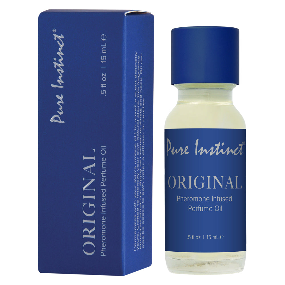 Pure Instinct Pheromone Perfume Oil Original Dropper 0.5 oz.