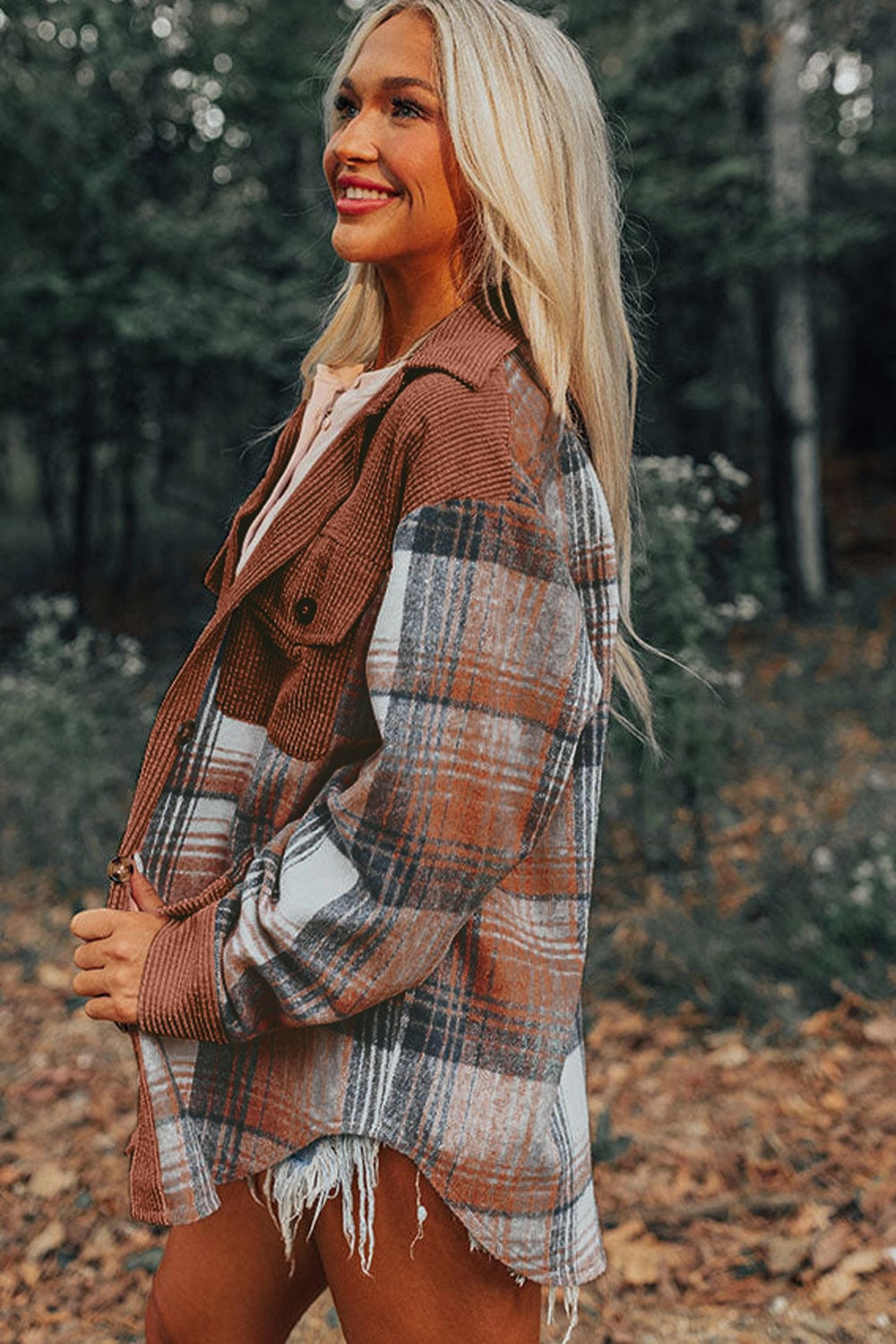 Lover Crush Outerwear/Plaid Shackets