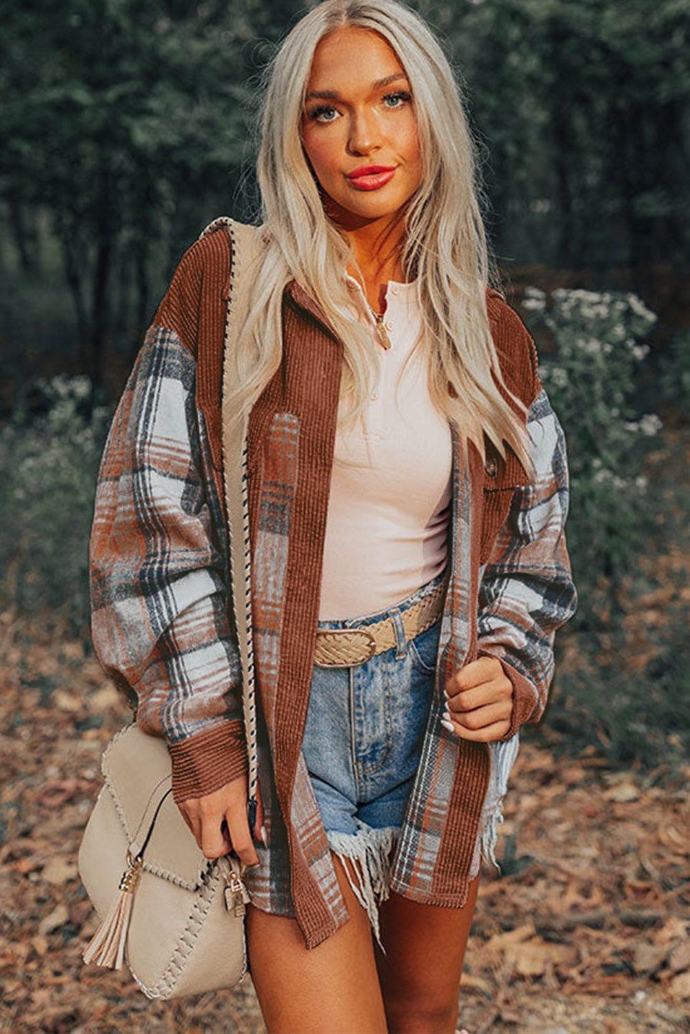 Lover Crush Outerwear/Plaid Shackets