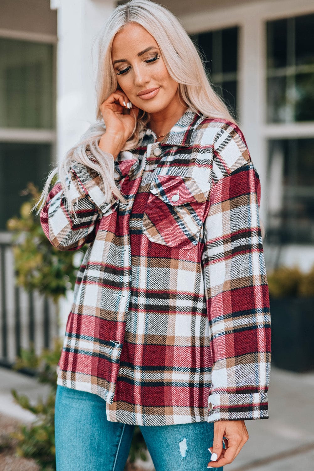 Lover Crush Outerwear/Plaid Shackets