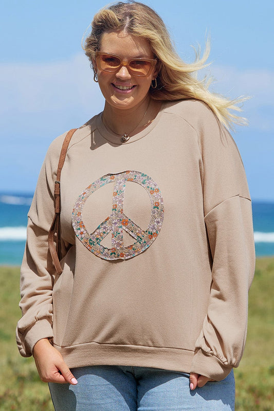 Lover Crush Plus Size/Plus Size Sweatshirts & Hoodies PL253785-P5016-1X