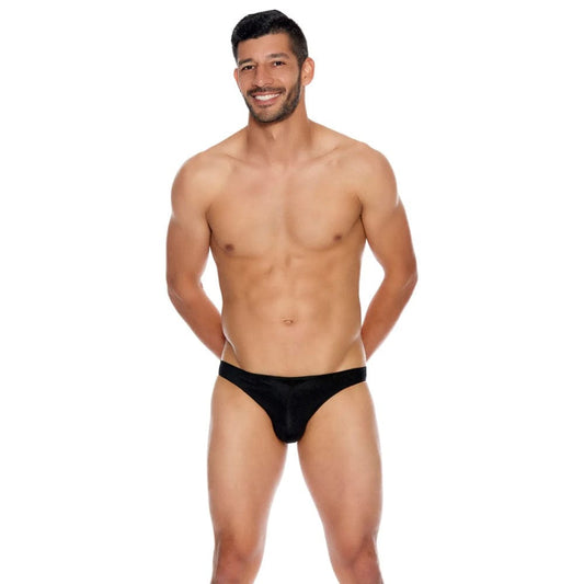 POPSI LINGERIE MENS THONG POP-813-BLK-L/XL